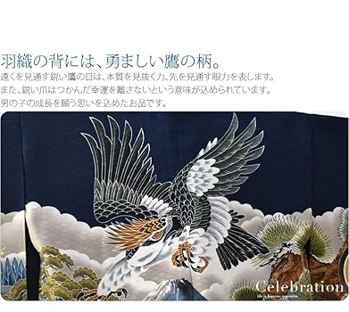 Amazon | 七五三 着物 男の子 5歳 [なごみや] アンサンブル10点